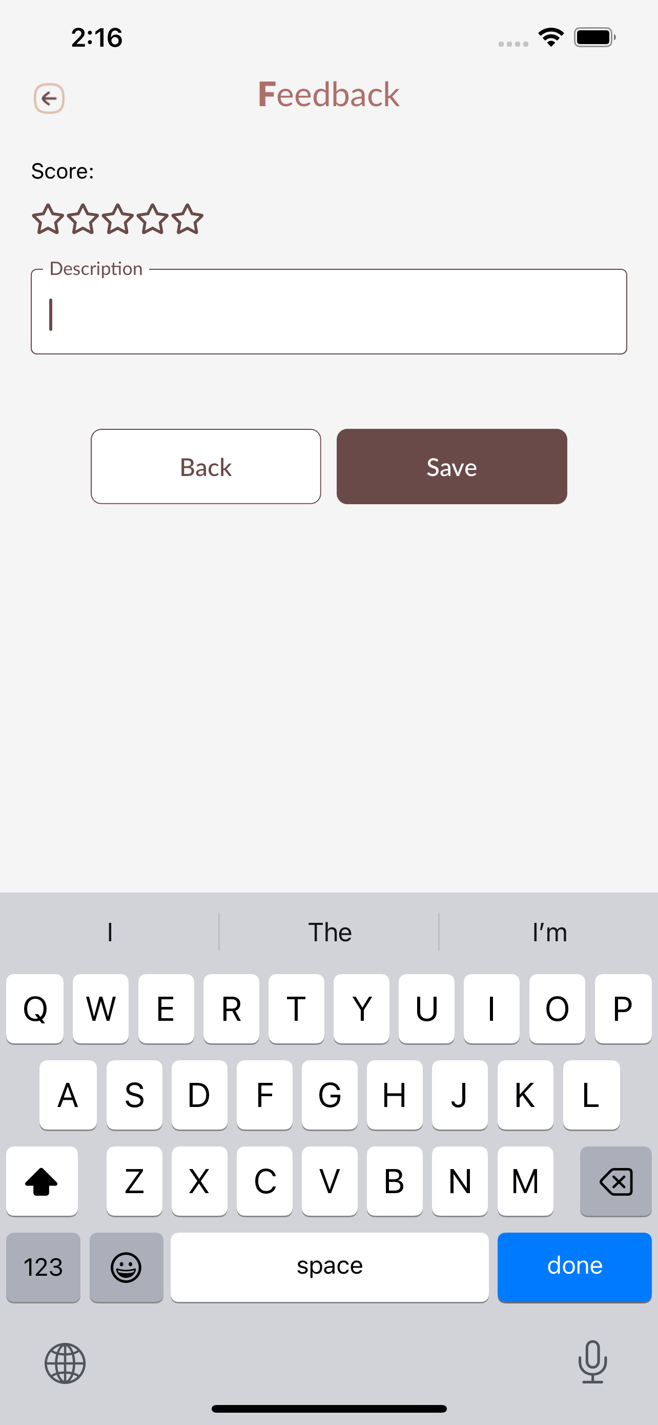 feedback