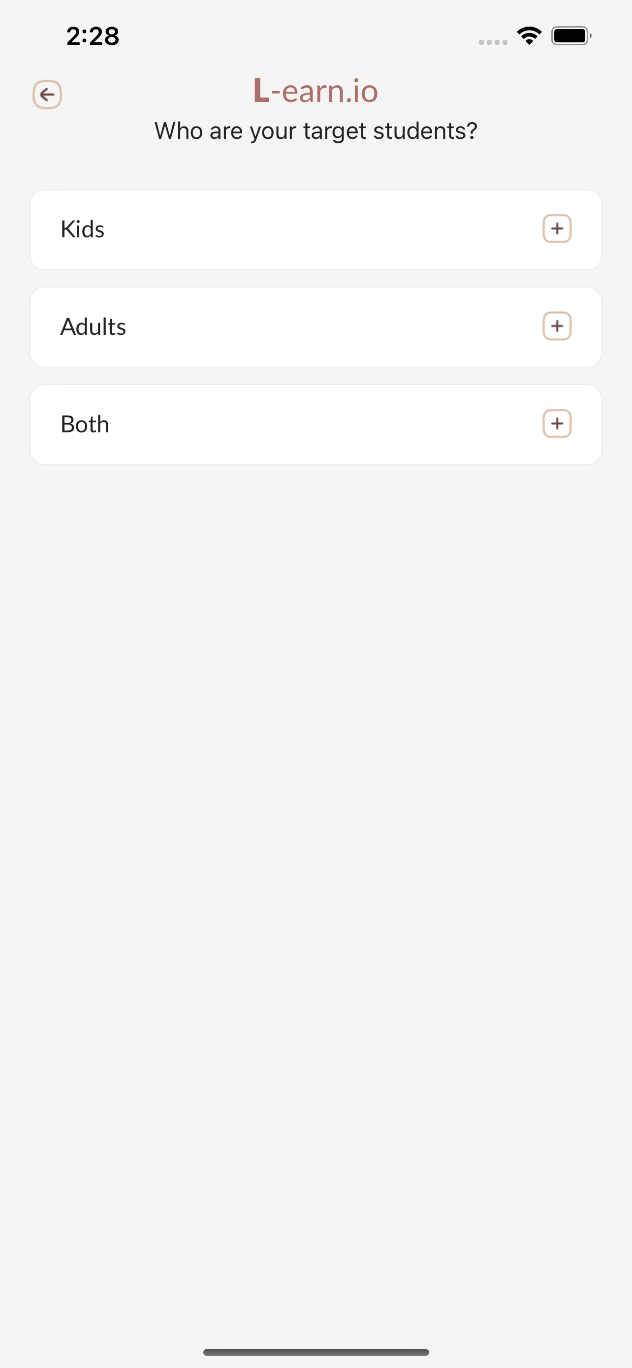listing